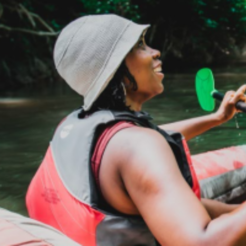 Person Kayaking