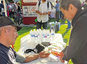 International Agricultural Workers at health fair